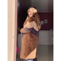 Ecofur Giacca Brown