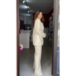 Tailleur Pizzo Beige