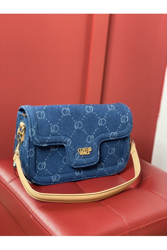 Borsa Denim Coveri