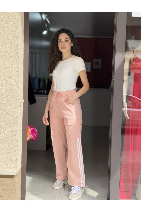 Pantaloni Sportivi Rosa