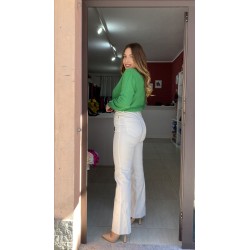 Jeans Bianco Wide Leg